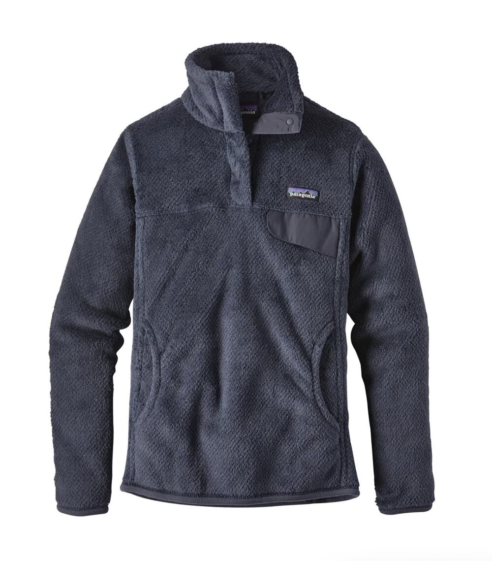 Women's Dark Prussian Blue Patagonia Re-Tool Snap-T Pullover Fleece SMALL
